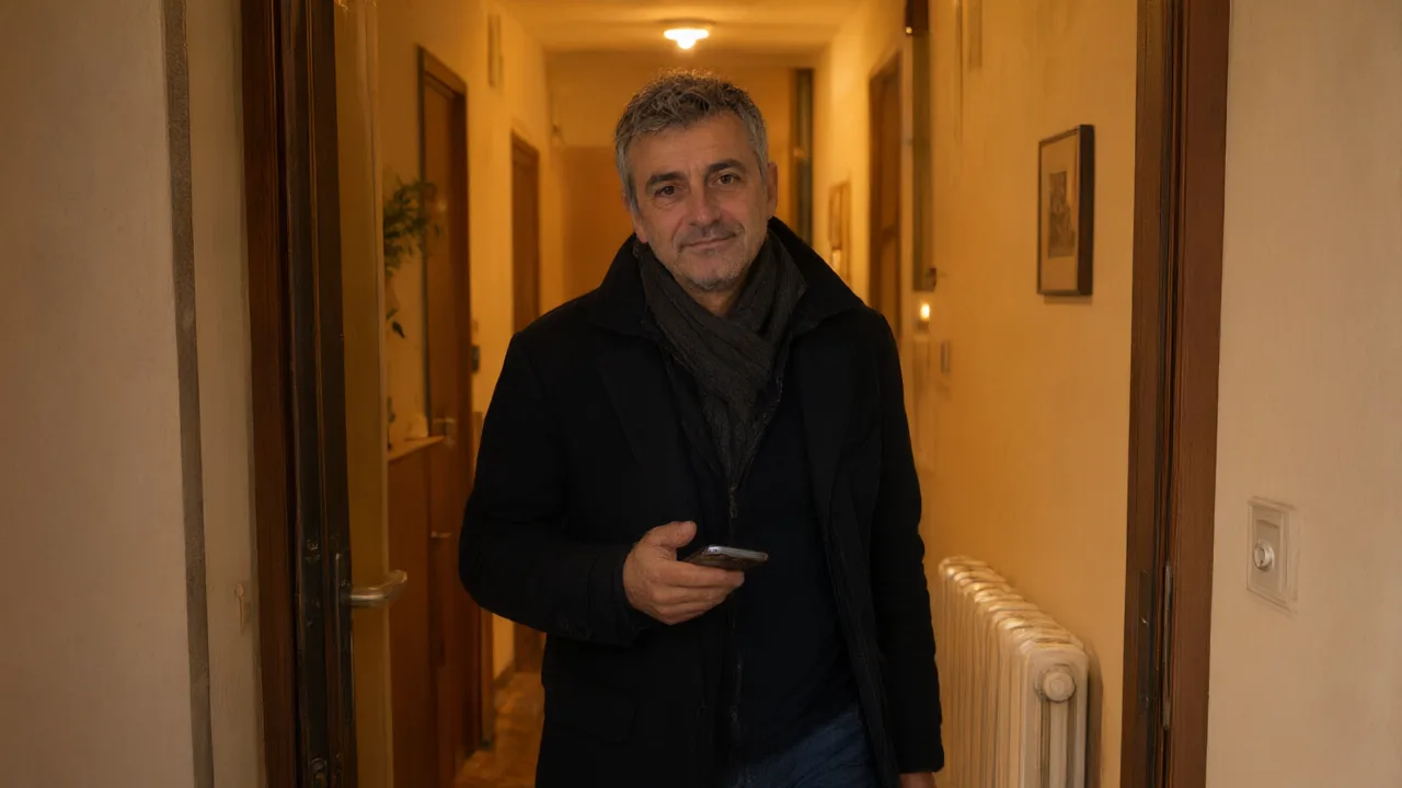 Lui che rientra la sera e trova la casa già calda e le luci accese
